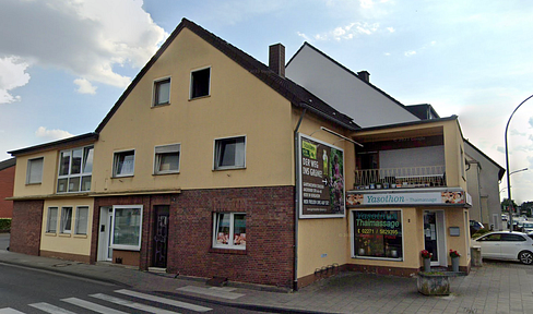 Fully let residential (159 sqm) and commercial building (119 sqm) in a central location