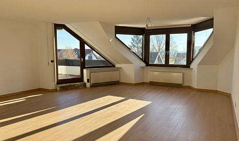 Sunny maisonette with south-facing roof terrace - plenty of space for family or home office