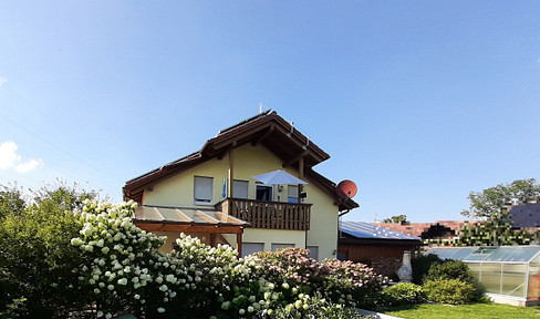 Energiegewinnhaus EFH / ZFH mit Zugspitzblick als Kapitalanlage