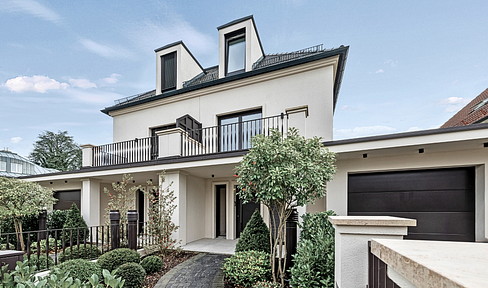 Exklusive Neubau-Villenhälfte - Süd/West provisionsfrei sofort verfügbar!