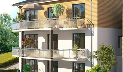 Wonderful apartment in the "Bäderdreieck" region – with distant views.