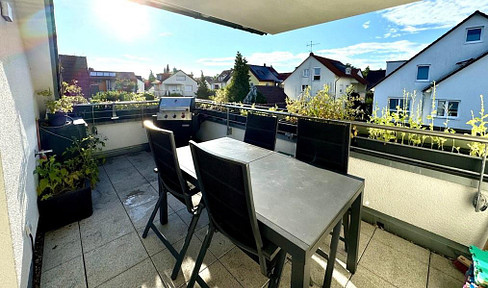 New build standard! 4.5-room maisonette dream in a quiet, central prime location in Asperg