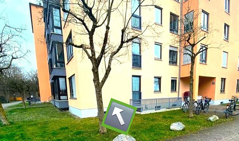 3,5 Zimmer Wohnung, Provisionsfrei, 1 Tiefgaragenstellplatz, Augsburg-Lechhausen