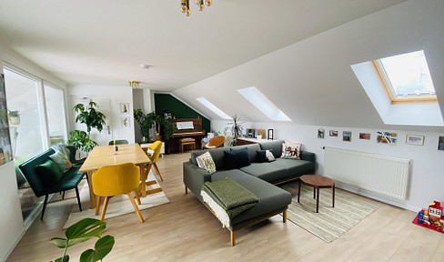 Helle Maisonette mit Dachterrasse