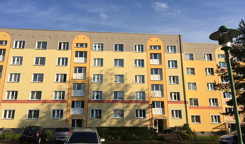 3-room apartment with castle view on the edge of the forest in Coswiger-Spitzgrund with parking space