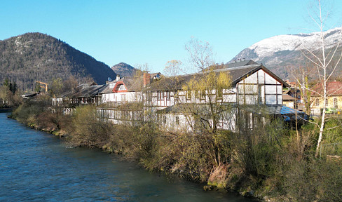 Office space from 10m² - 350m², directly on the Traun, close to the center in 5 minutes on foot