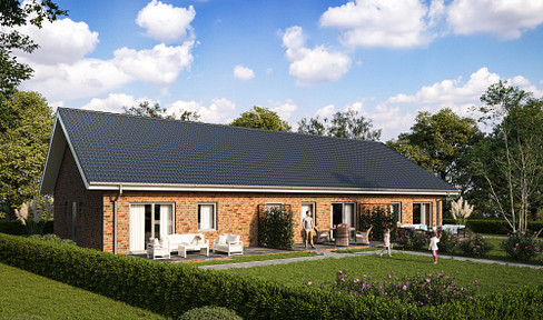 New build terraced house in Stapel