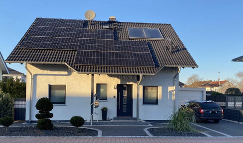 RESERVIERT - Modernes, freistehendes Einfamilienhaus in Lage von Bürstadt – ideal für Familien