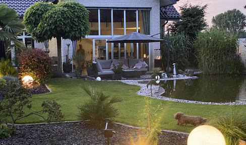 Exklusives Einfamilienhaus mit Wellnessgarten – Wohnen auf höchstem Niveau