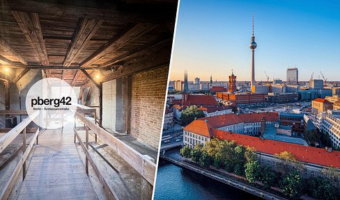 Prenzlberg Dachgeschoßrohling, 190 qm Wohnfläche in 1A Lage, provisionsfrei