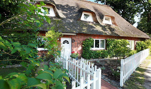 Wunderschönes Reetdachhaus in Ashausen