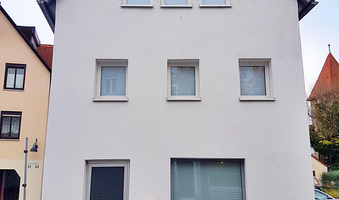 Refurbished residential and commercial building in Schwäbisch Gmünd