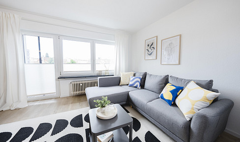 Modern, bright 3.5-room apartment with balcony, EBK, garage, garden, e-charger