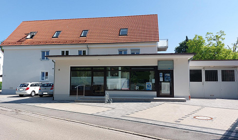 Refurbished office or retail space + spacious garage - can also be rented separately