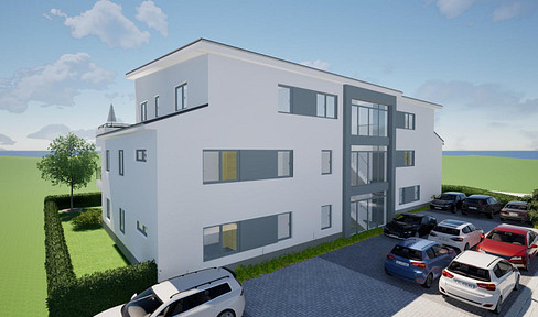 First occupancy in new KfW-40 QNG building - 8 stylish 3-4 room rental apartments