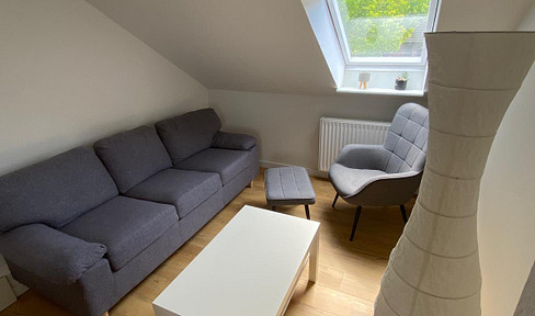 Charming top floor apartment - renovated & close to the city