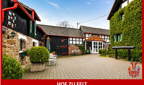Historic farmhouse with 3 living units and a stable – Live, work, or rent near Cologne & Bonn.