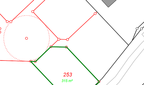 Beautiful building plot for sale in new development area