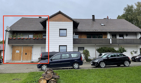 Well-maintained residential and commercial building in a rural setting