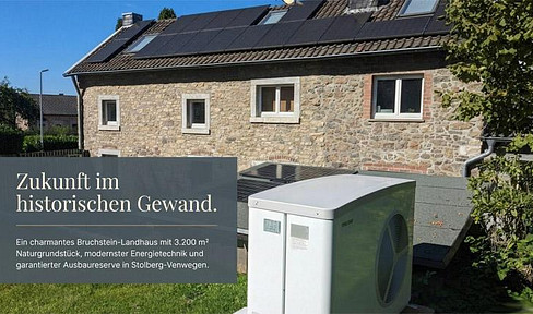 Charming stone house with a heat pump and potential for expansion - 3,237 m² of natural land bordering a forest.