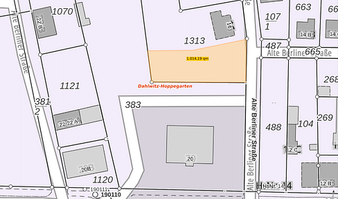 1.000 qm Baugrundstück für 3 Vollgeschosse im Mischgebiet mit 750 qm BGF