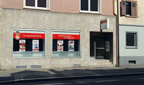 Laden, Praxis oder Büro mit Lager / Garage 114 qm in Lörrach zu verkaufen