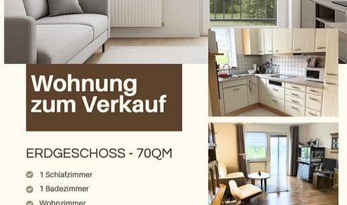 Gepflegte Erdgeschosswohnung in Donauwörth – 70 m² – vermietet – solide Kapitalanlage