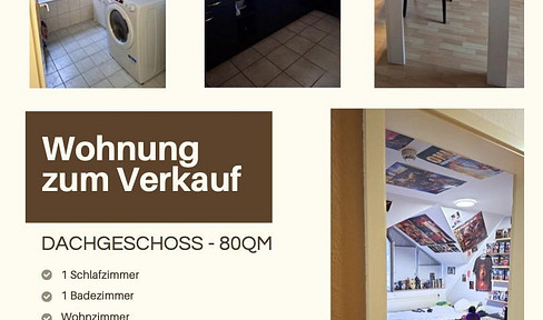 Helle Dachgeschosswohnung in Donauwörth – 80 m² – vermietet – ideale Kapitalanlage