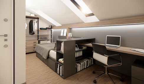 Eichstätt: Möbliertes Studentenapartment im sanierten Dachgeschoss – nur für Studierende, Uninähe