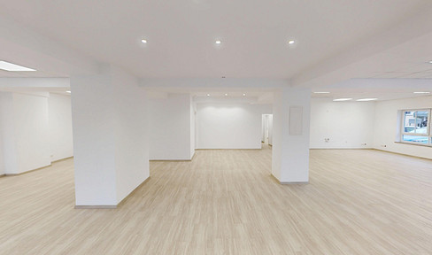 Completely renovated office/clinic space | 224 m² | divisible into sections starting from approximately 19 m² | available immediately.