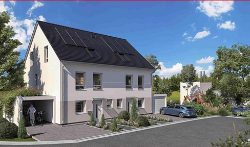 Moderne Familien-DHH in Gau-Algesheim – Garten, PV, Wärmepumpe & 2 Stellplätze