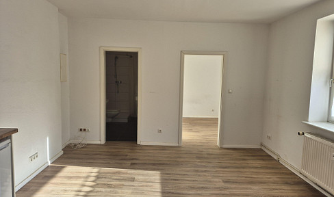 1,5 Zi.-Hochparterre-Wohnung mit Küche, ruhig gelegen im Grünen