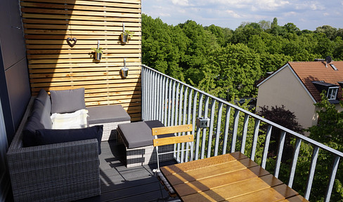 Sonnige Süd-Dachterrassenwohnung am Luitpoldpark im Grünen