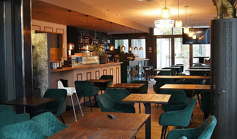 Catering space on the ground floor of Centrum Lörrach, BAR - Bistro - Restaurant - Bürgergarten