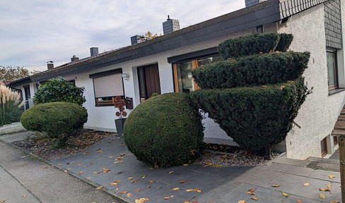 House near the edge of the forest in Amorbach