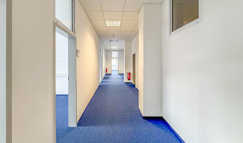 BÜRO – 270 m² – 7 BÜROS – 2 BESPRECHUNGSRÄUME – KÜCHE – LASTENAUFZUG – STELLPLÄTZE – TOP AUFGETEILT!