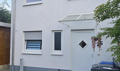 End terraced house in the Hochheim Südstadt