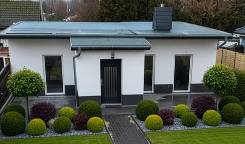 🏡 Neuer, barrierearmer Bungalow in ruhiger Lage, auf Erbbaurecht in Berlin-Bohnsdorf