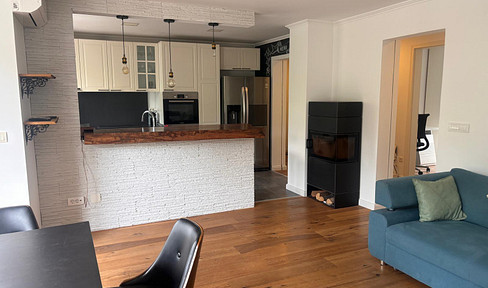 Voll möbilierte exklusive 3-Raum-Wohnung in München Nymphenburg