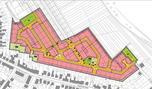 Two plots in the new development area 68794 Oberhausen