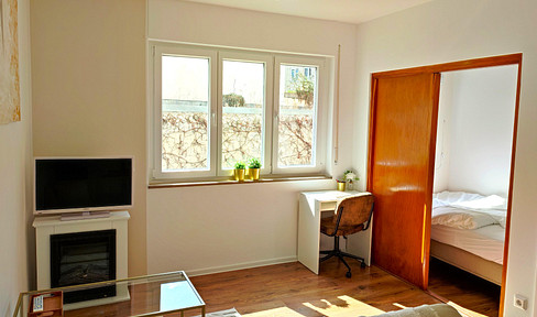 Fully furnished 2-room apartment - Stuttgart-Mitte - old building, renovated, modern, quiet, top location