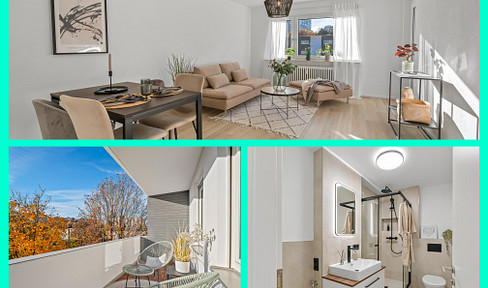 Move in immediately! Modernized 4-room family apartment on the ground floor - commission-free!