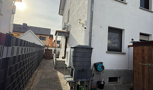 Modernized semi-detached house with granny apartment