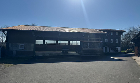 Attraktive Gewerbehalle mit Büro, Wohnung & PV-Anlage in Kaiserslautern