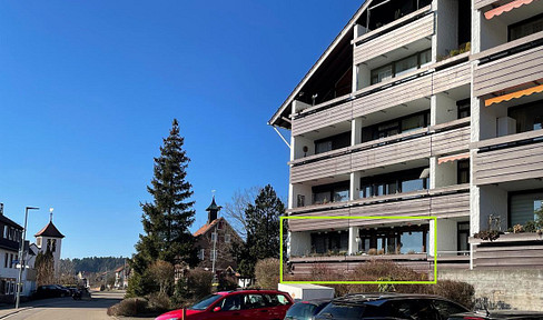 Charmante 2-Zimmer-Oase: Ebenerdig, mit Aussicht, Stellplatz, Sauna & Schwimmbad