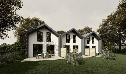 Terraced house - KfW40 QNG, top subsidy - families from 0.01% and investors from 1.31% + 5+5% Afa!