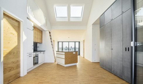 Außergewöhnliche DG-Wohnung mit Weitblick (96,4 m2Wfl. + 13m2 Galerie)
