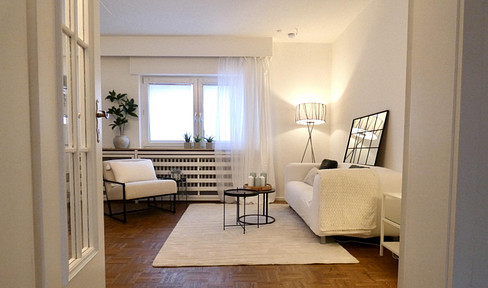 Stylish city apartment, 62 m², located in a historic building, Griesheim, near Darmstadt.