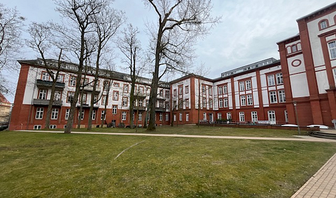 Friendly 2-room first floor apartment over 2 floors with terrace in Schwerin