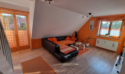 Helle und gepflegte 5-Zimmer-Maisonettewohnung mit Balkon in ruhiger Lage von Adelsdorf